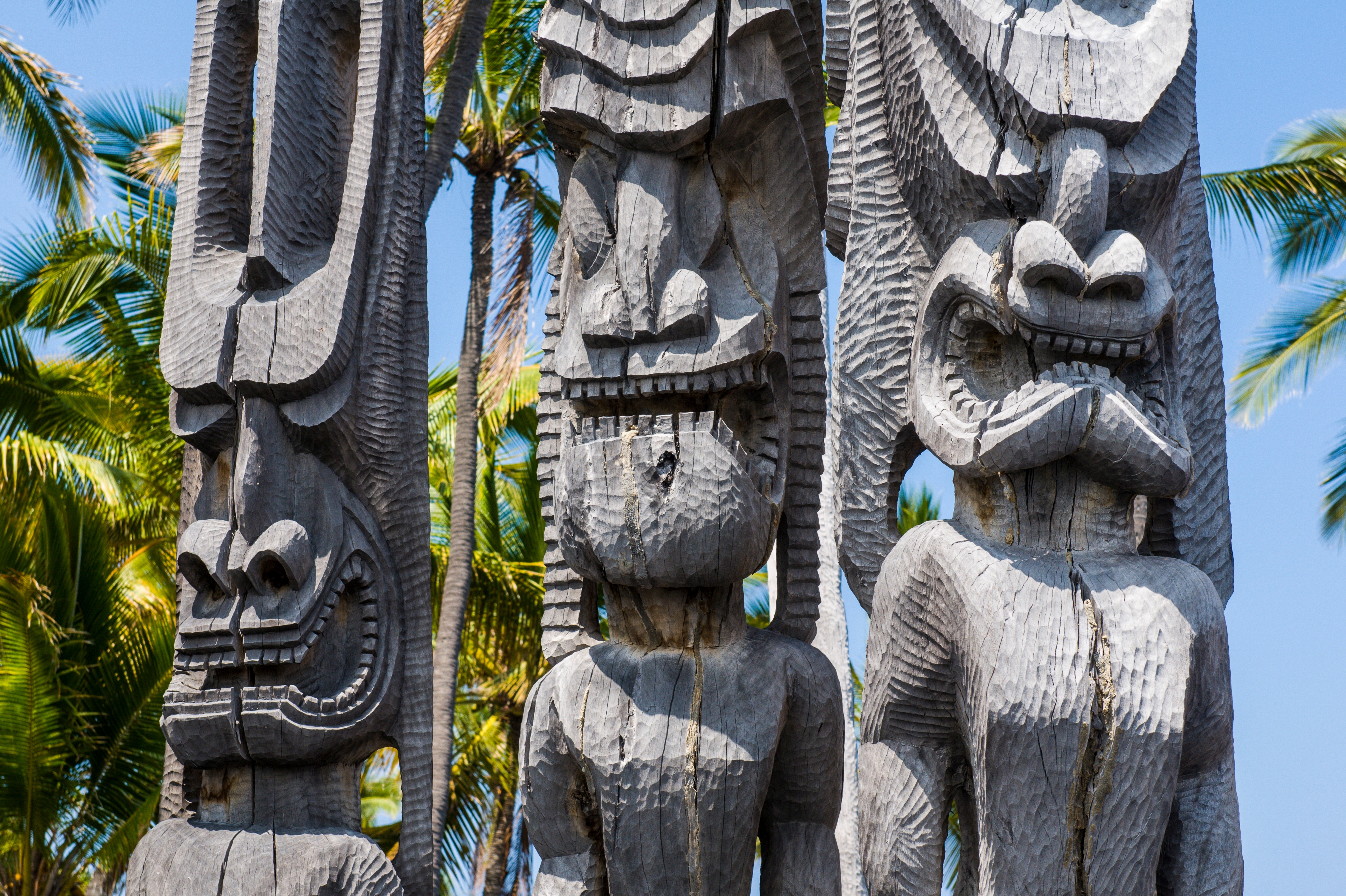 Puuhunua o Honaunau, Big Island, Hawaii, USA