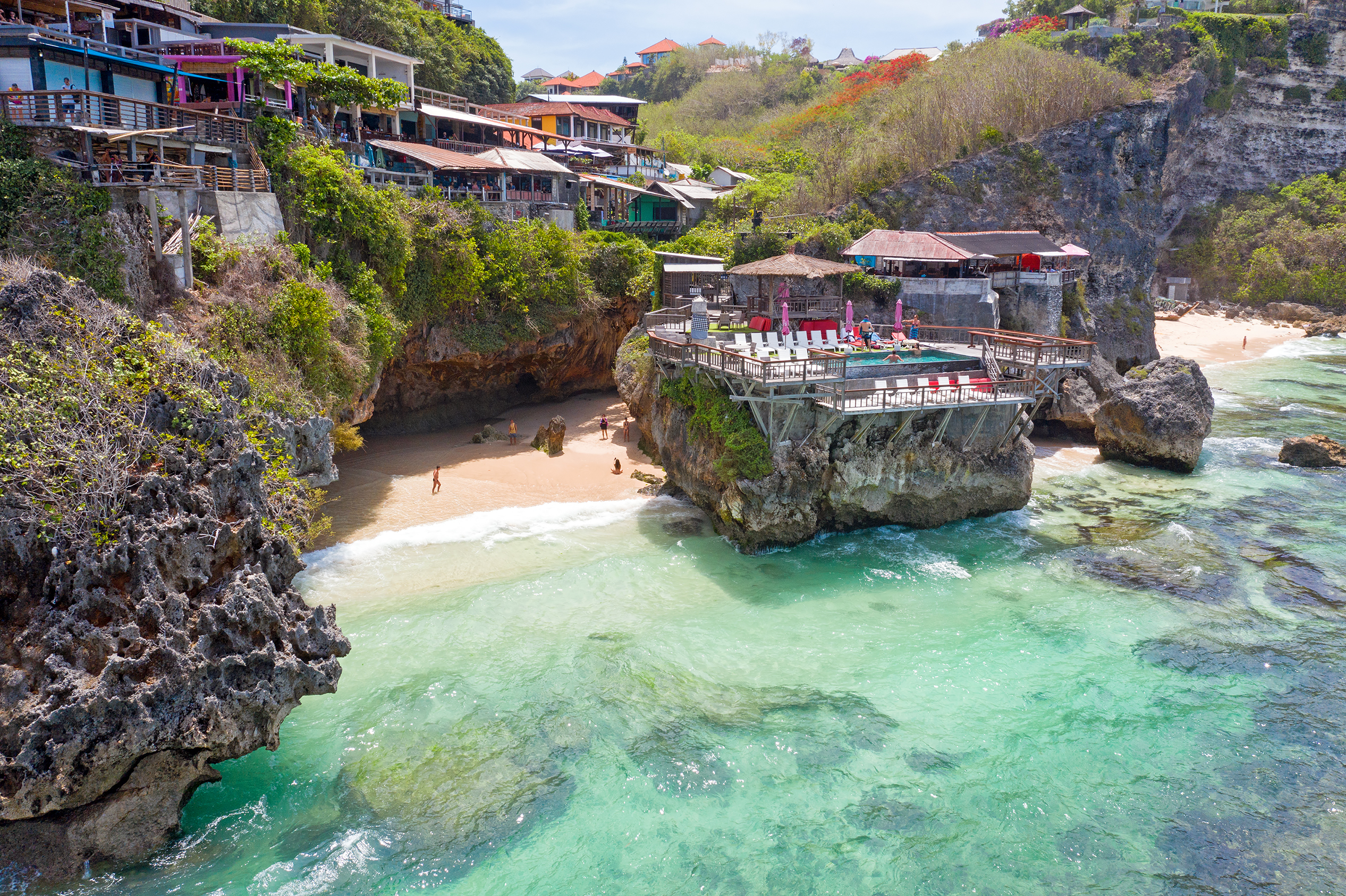Shutterstock 1609238938 (Aerial From Suluban Beach In Uluwatu Area On Bali Indonesia)
