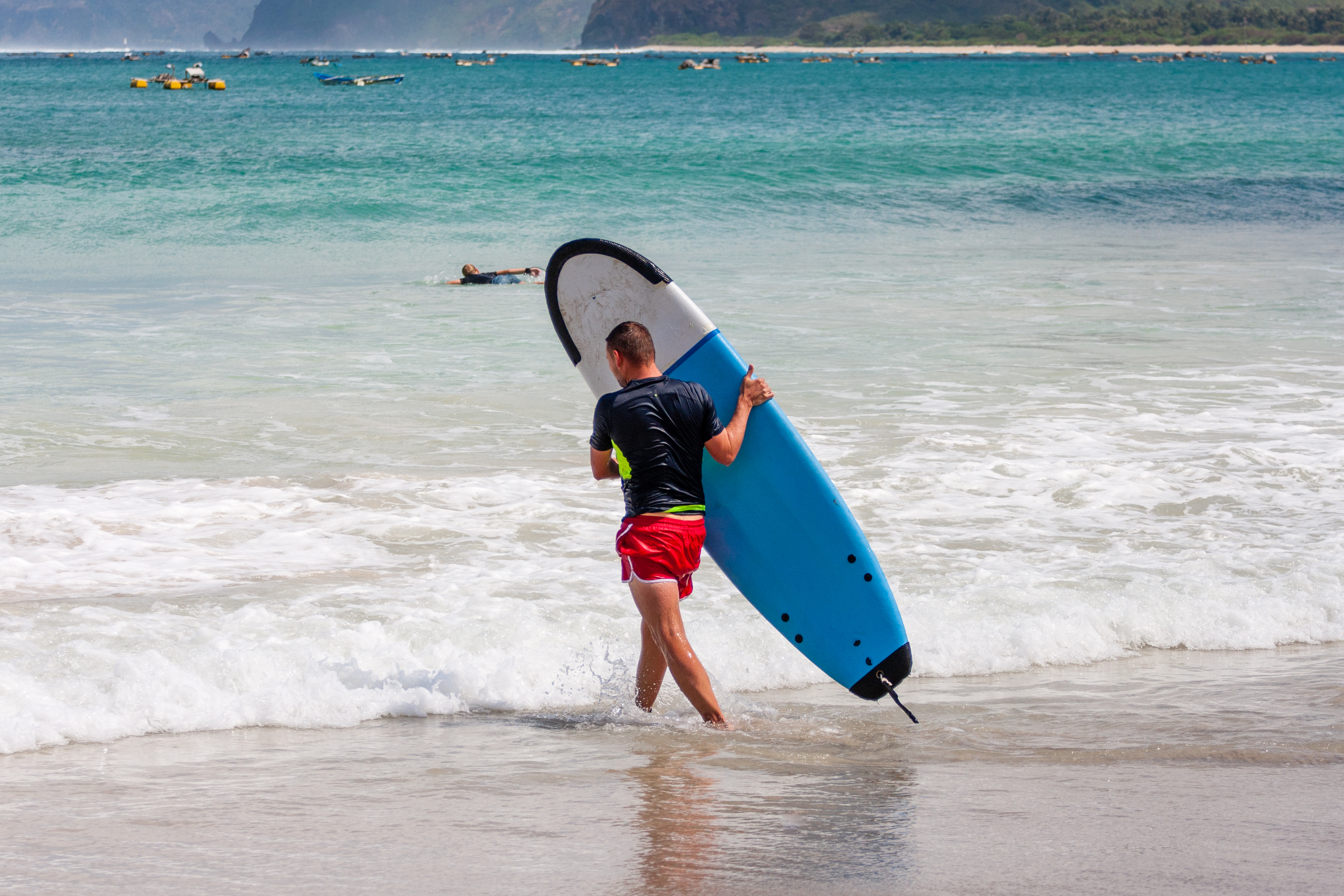 Shutterstock 1676528572 (Man Learning How To Surf At Selong Belanak Beach, Lombok, Indonesia)