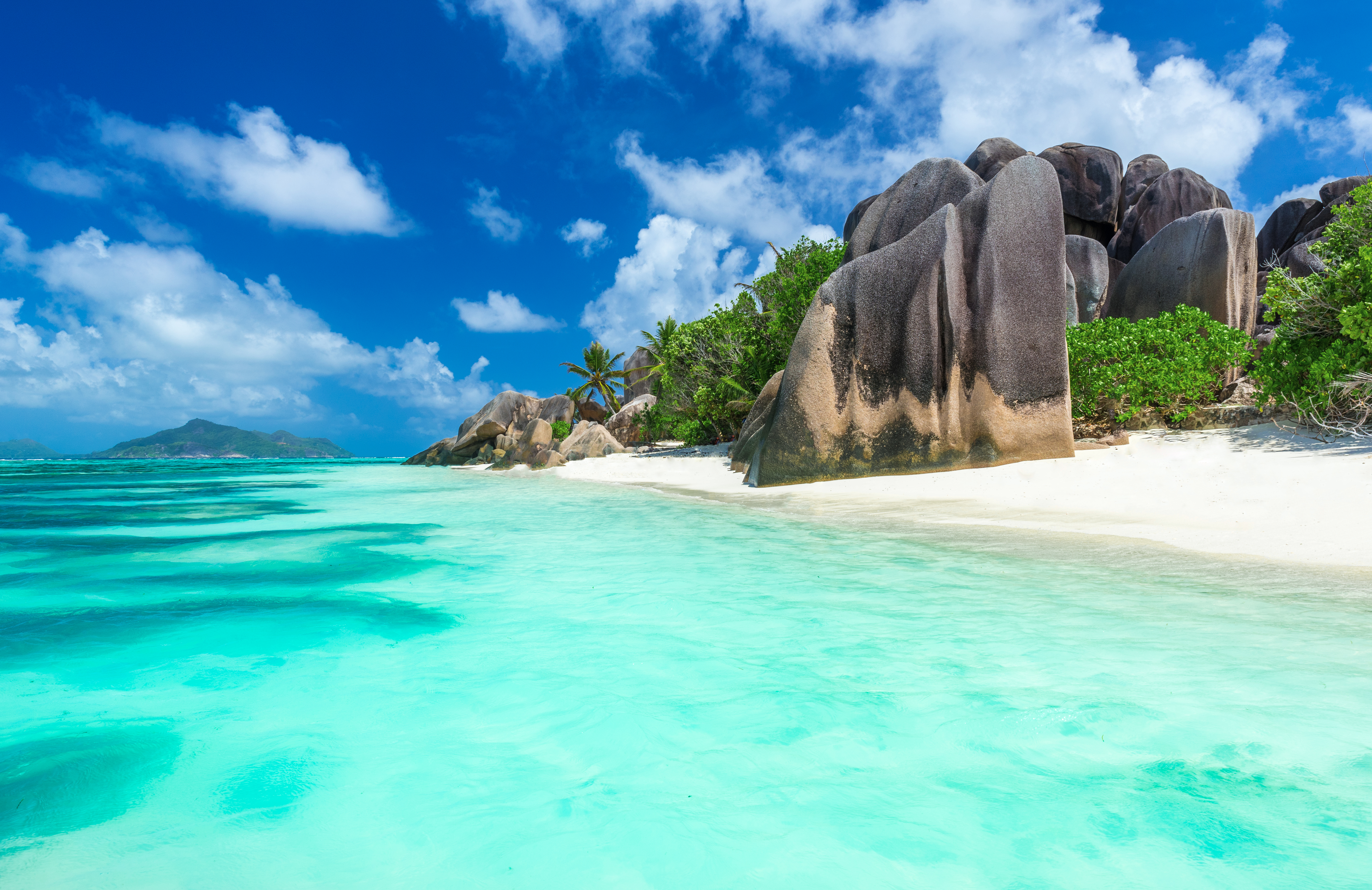 Shutterstock 298378718 Granite Rocks At Beach On Island La Digue In Seychelles Anse Source D'argent