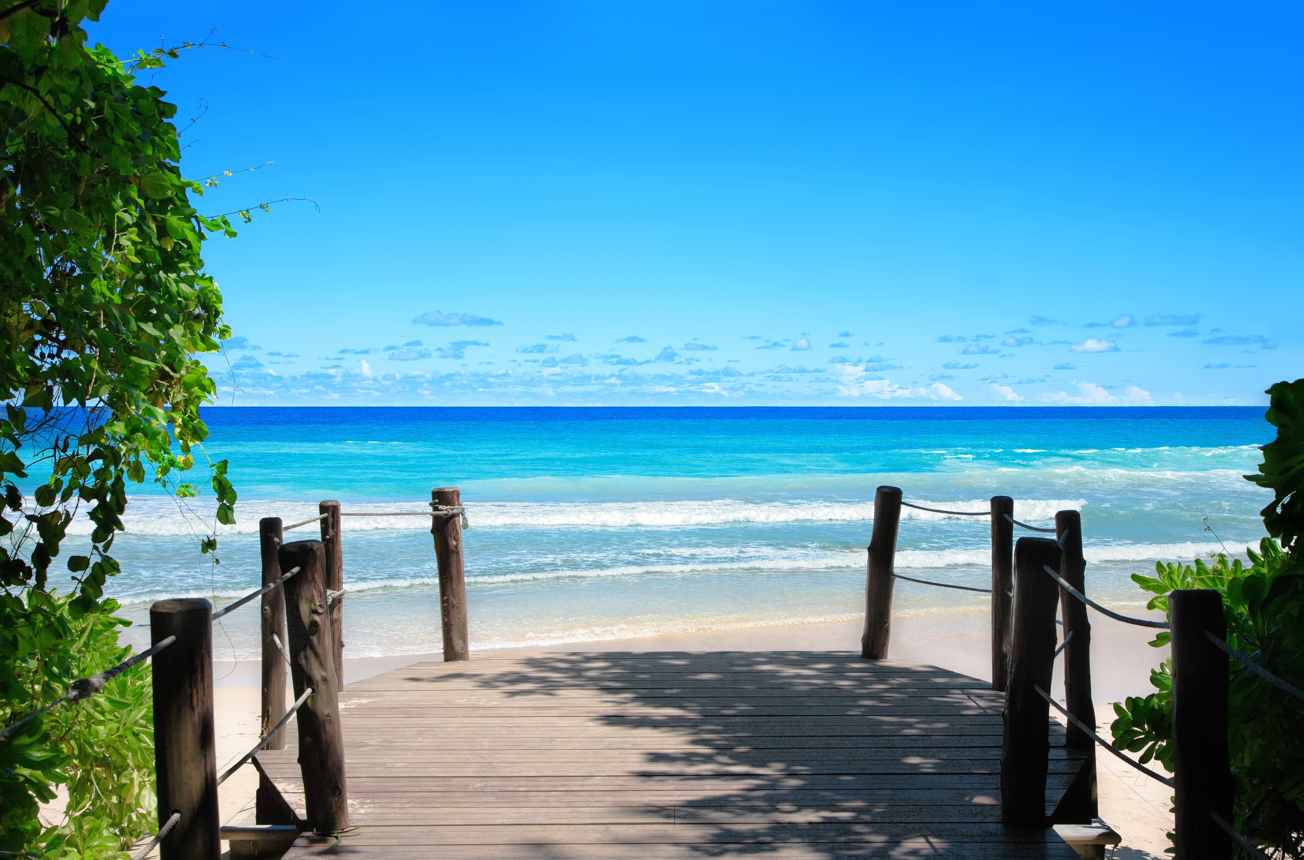 Shutterstock 2396459205 Beau Vallon Beach, Island Mahé, Indian Ocean, Republic Of Seychelles. Access To Beau Vallon Beach.