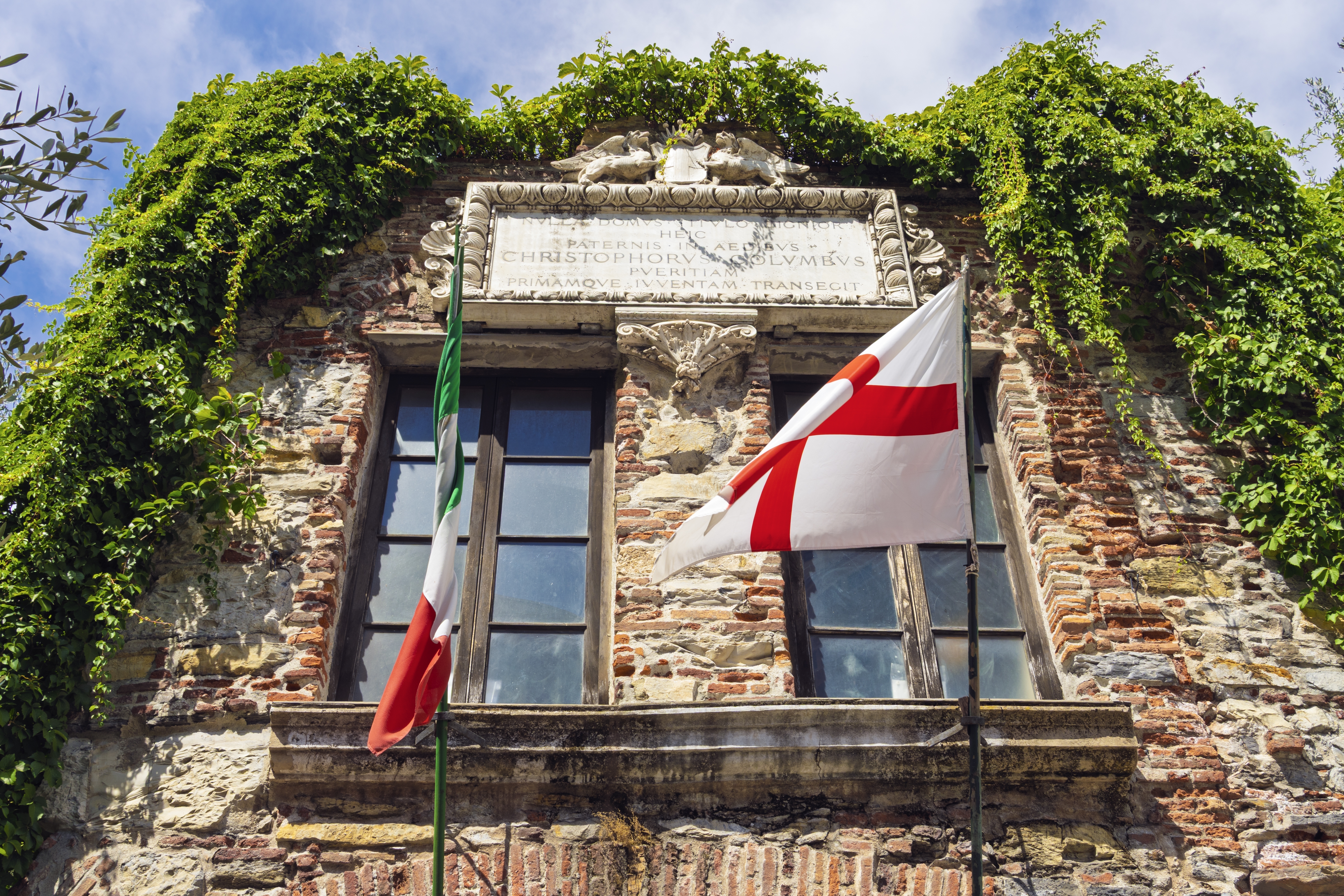 Christopher Columbus hus i Genova, Italien
