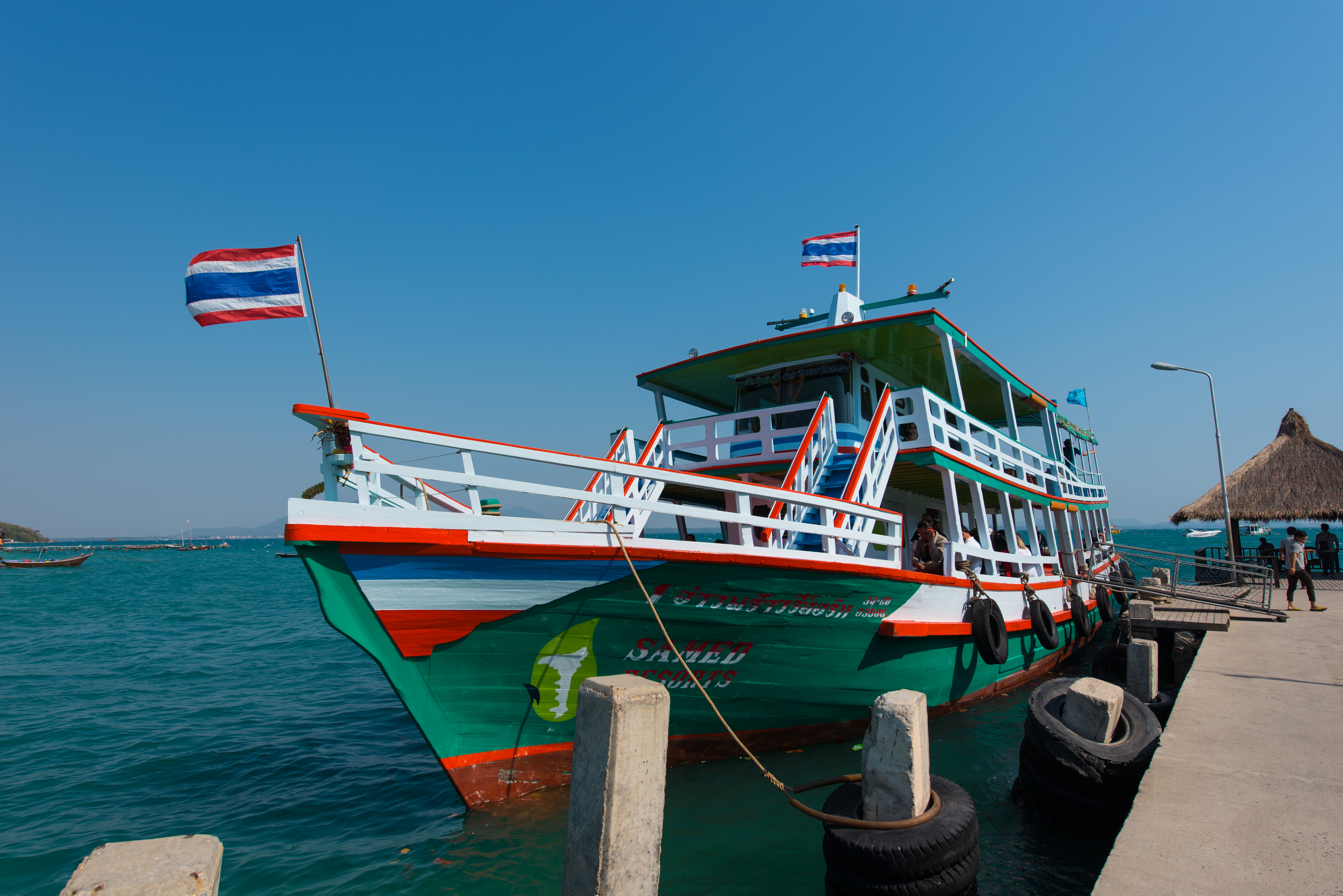 Ao Prao Pier Big Boat
