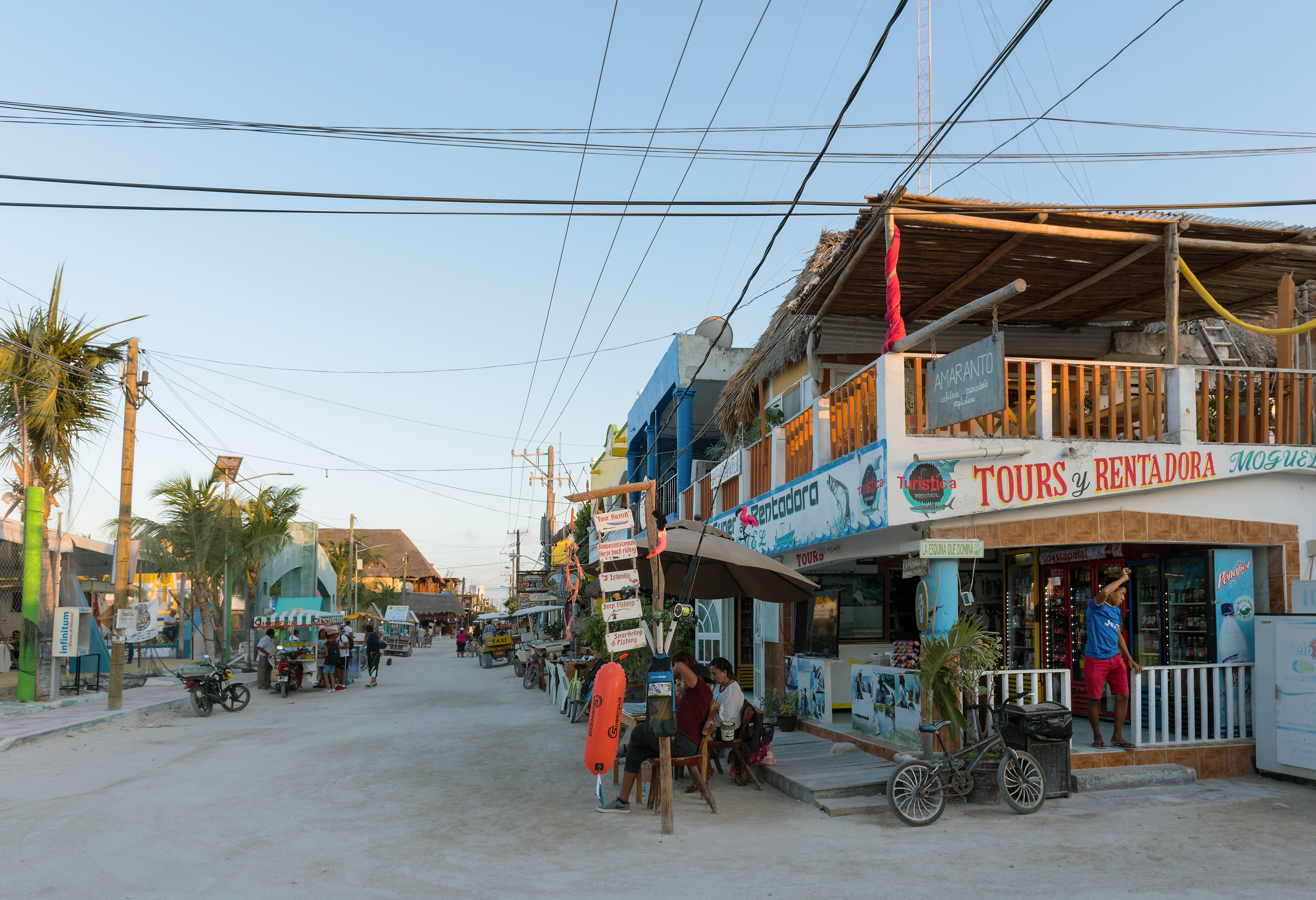 Shutterstock 1689332977 (HOLBOX, MEXICO MARCH 24, 2018 Sandy Road With Tourists In Sunset On Holbox Island, Quintana Roo, Mexico)
